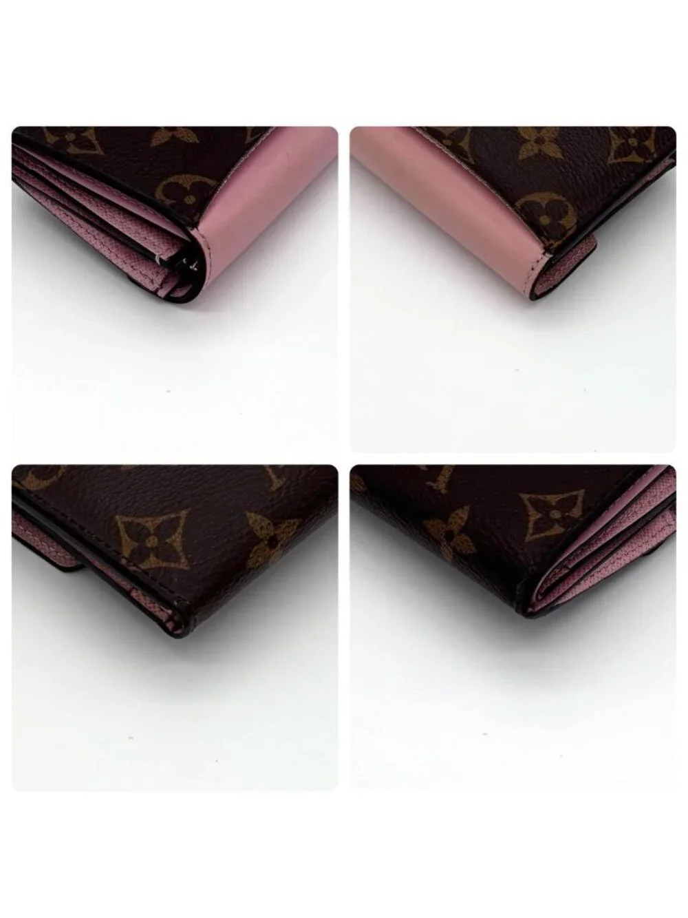 Louis Vuitton Monogram Portefeuille Zoe Rosevalerine Trifold Wallet